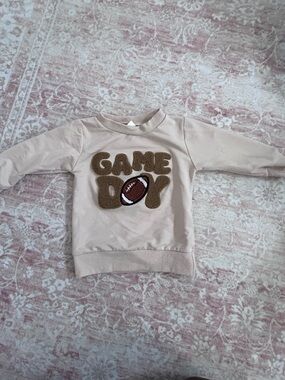 Baby 'Game Day' Football Pullover